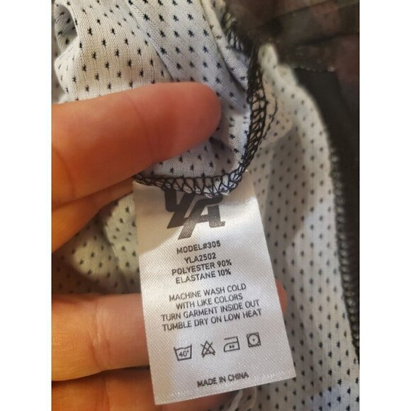 YoungLA Tank Men's Size Small Camo Blk Performance‎ Line Hydrocool Racerback NWT - Picture 3 of 9